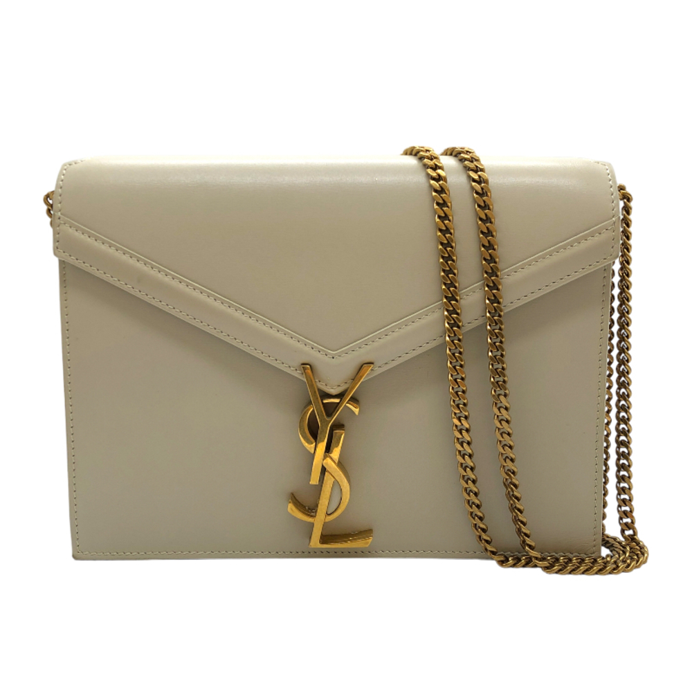 Saint Laurent Cassandra Medium Beige